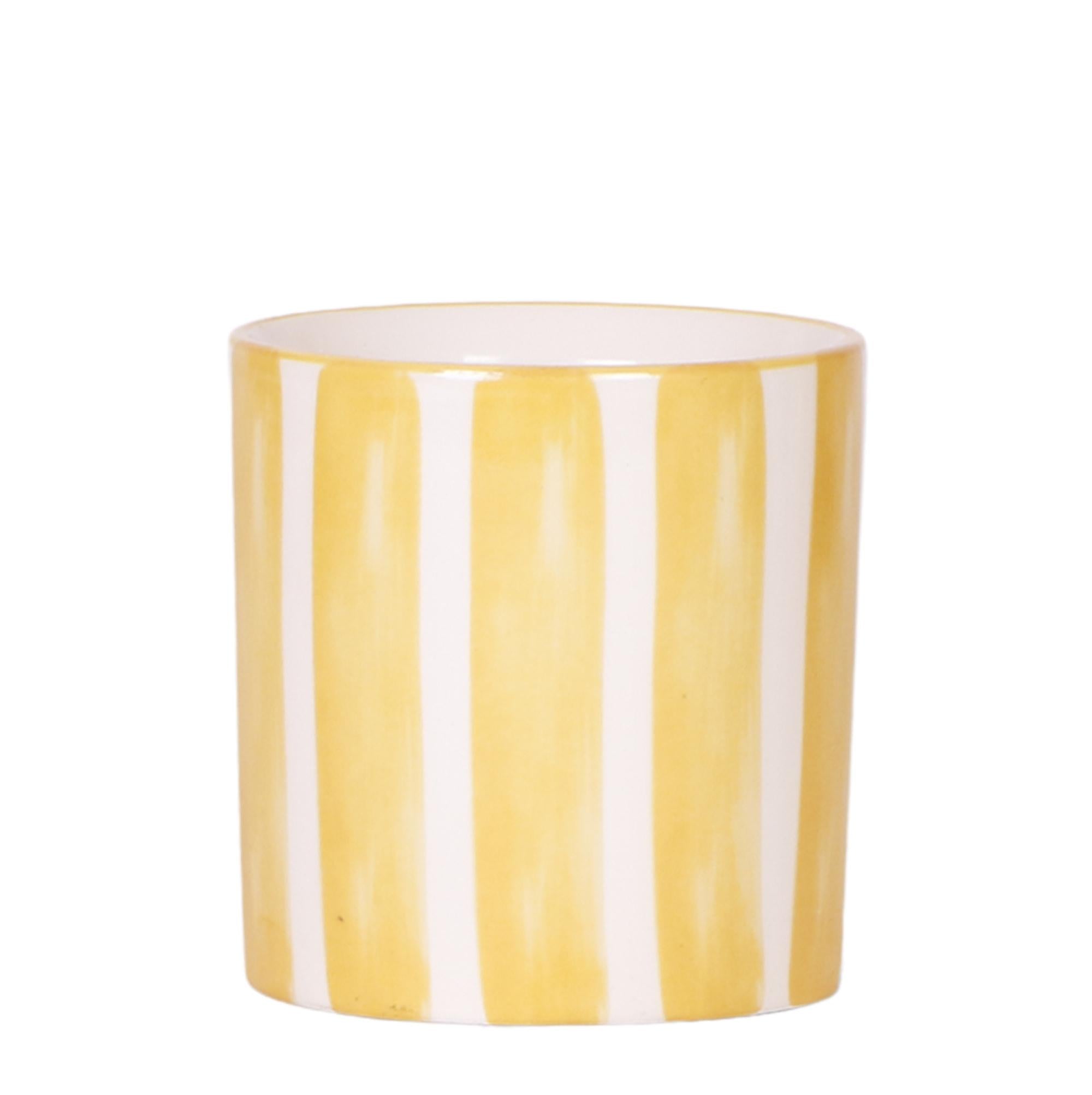 Painted Stripe sierpot - Geel