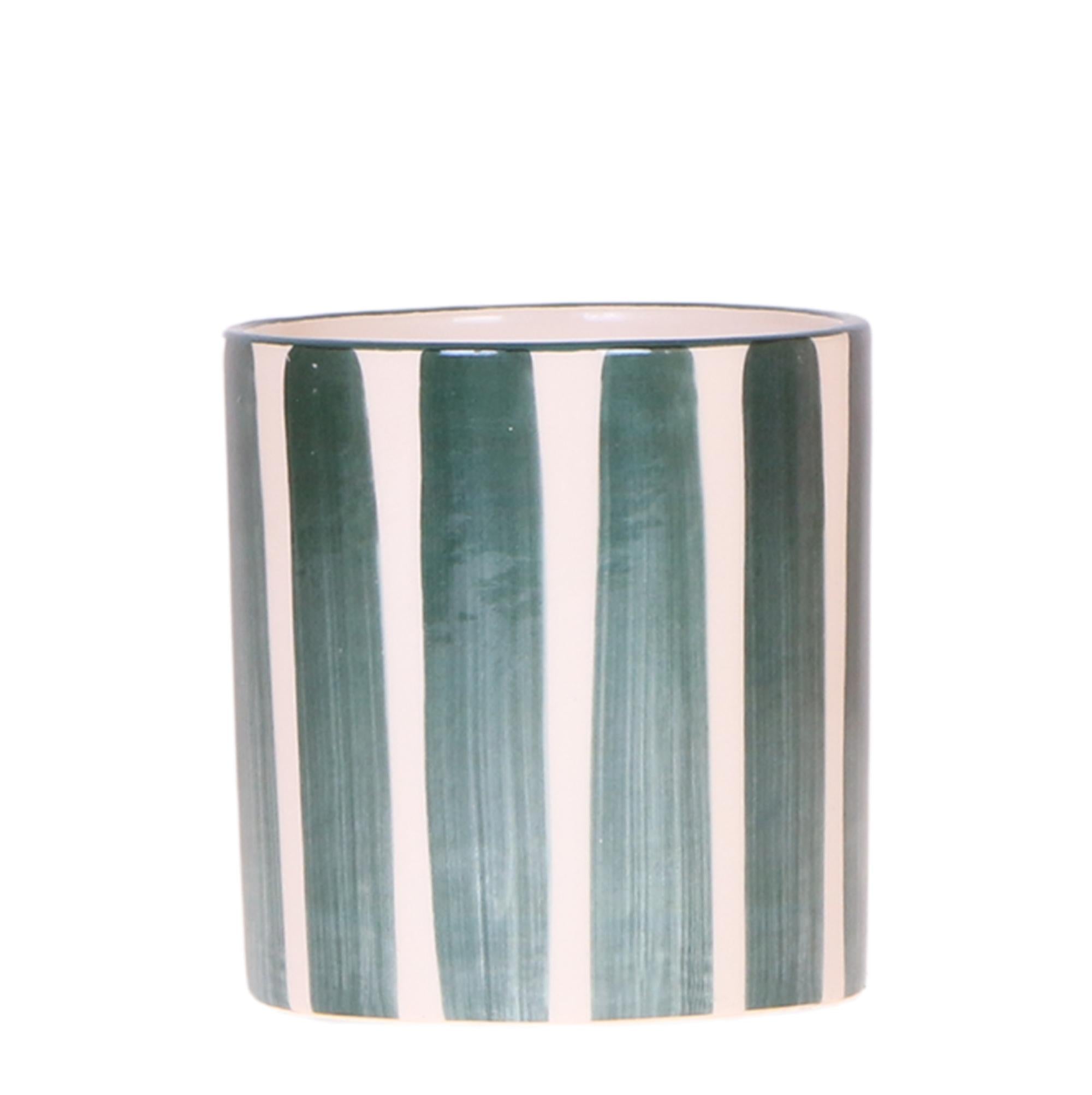 Painted Stripe sierpot - Groen