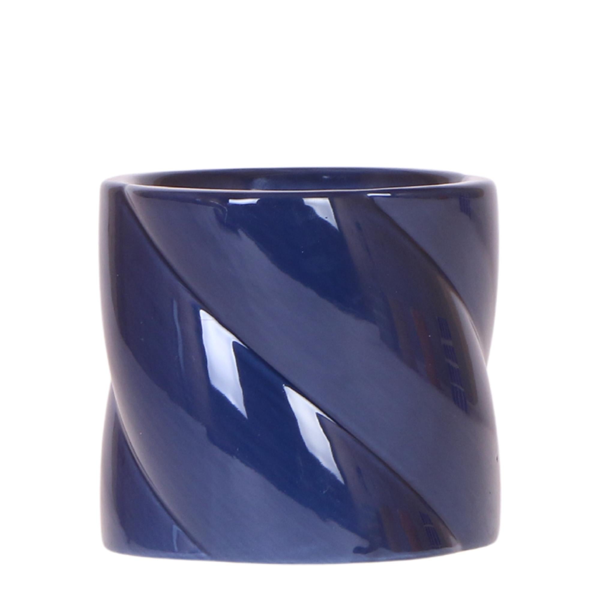 Candy sierpot laag - Blauw