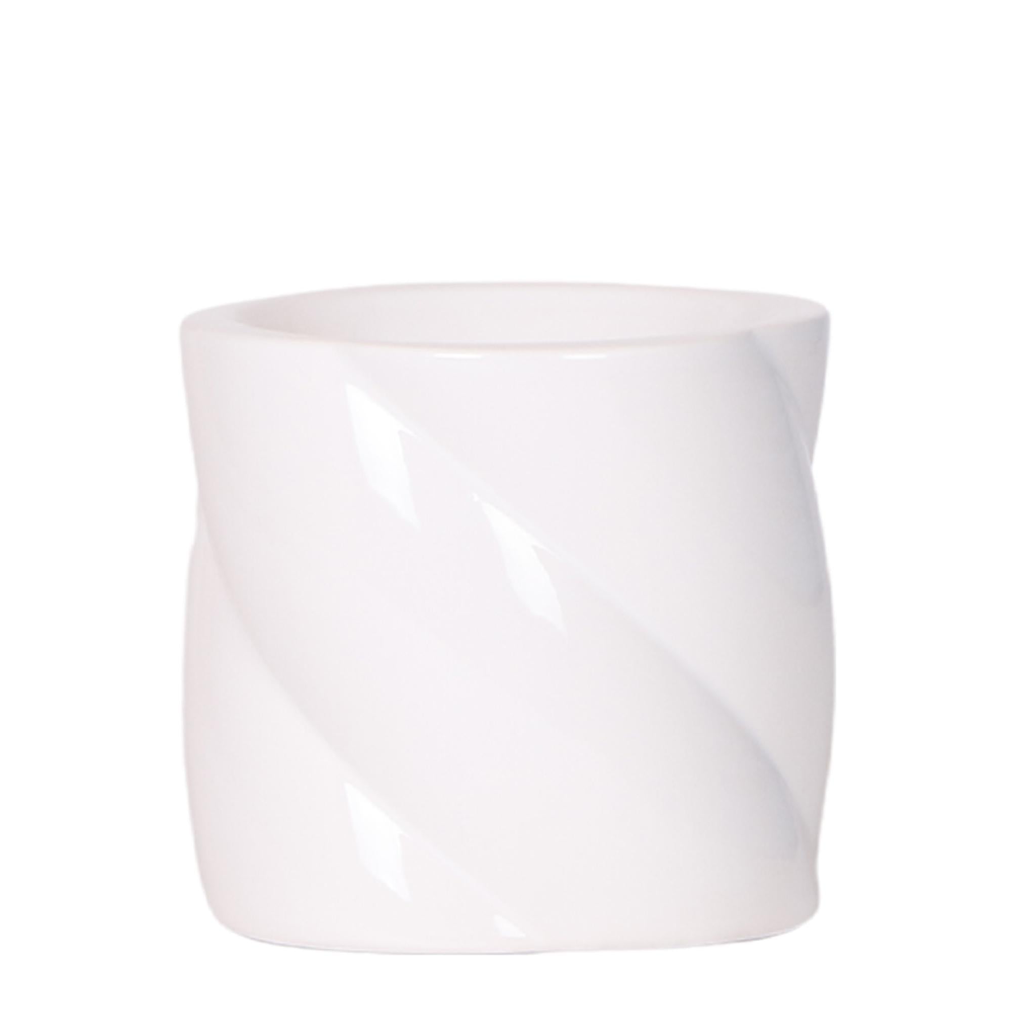 Candy sierpot laag - Wit