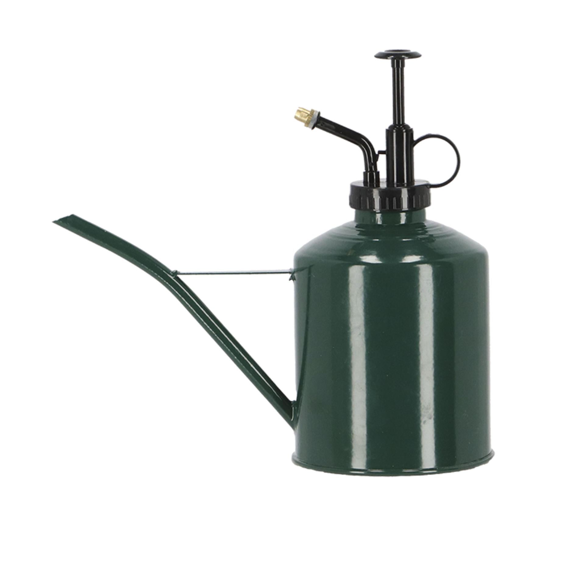Groene metalen plantenspuit van Everspring voor nauwkeurige plantverzorging en bewatering