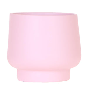 Roze bloemenpot van Everspring met een moderne, minimalistische uitstraling