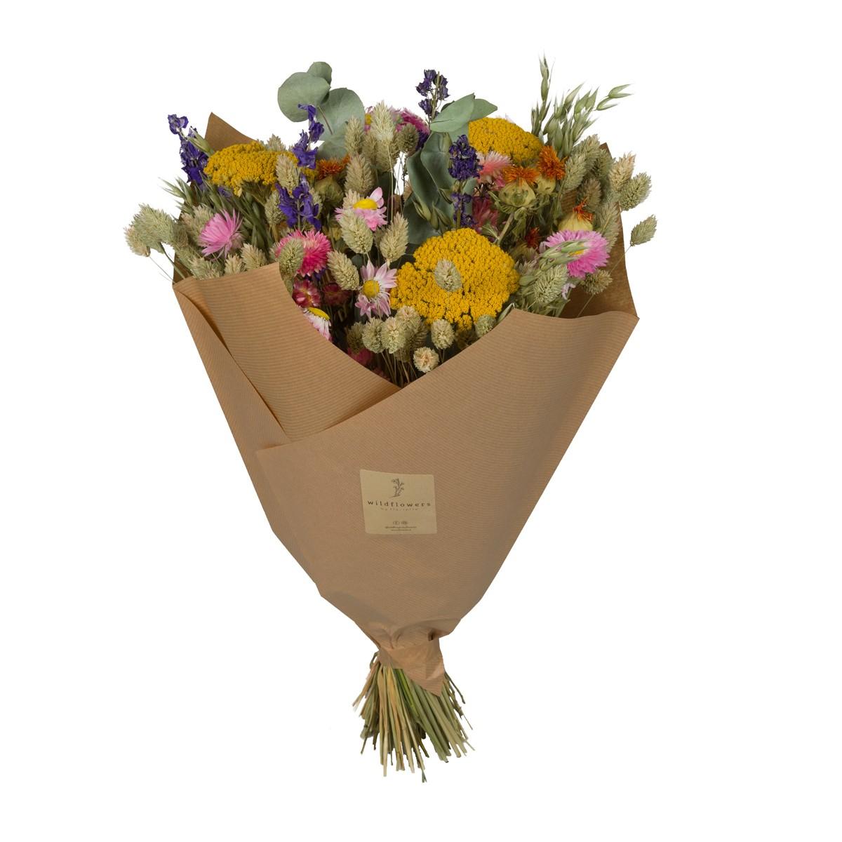 Droogbloemen - Klassiek boeket - Gemengd - ↕60cm