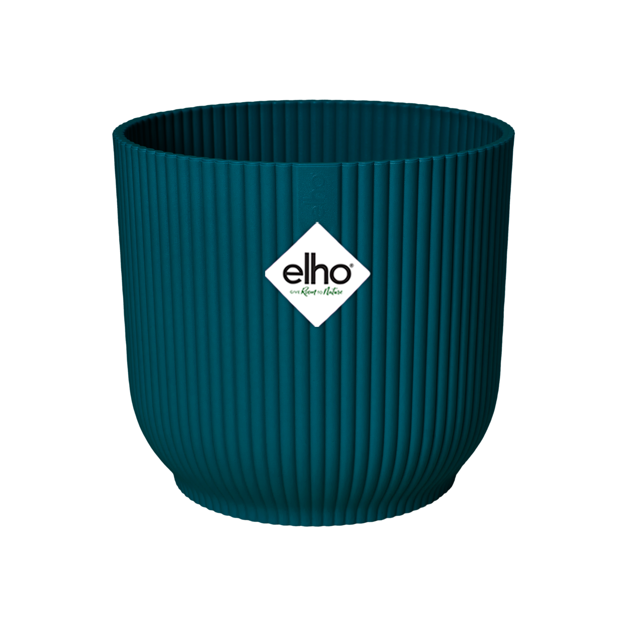 Vibes Fold Round sierpot - Blauw - Ø18 cm