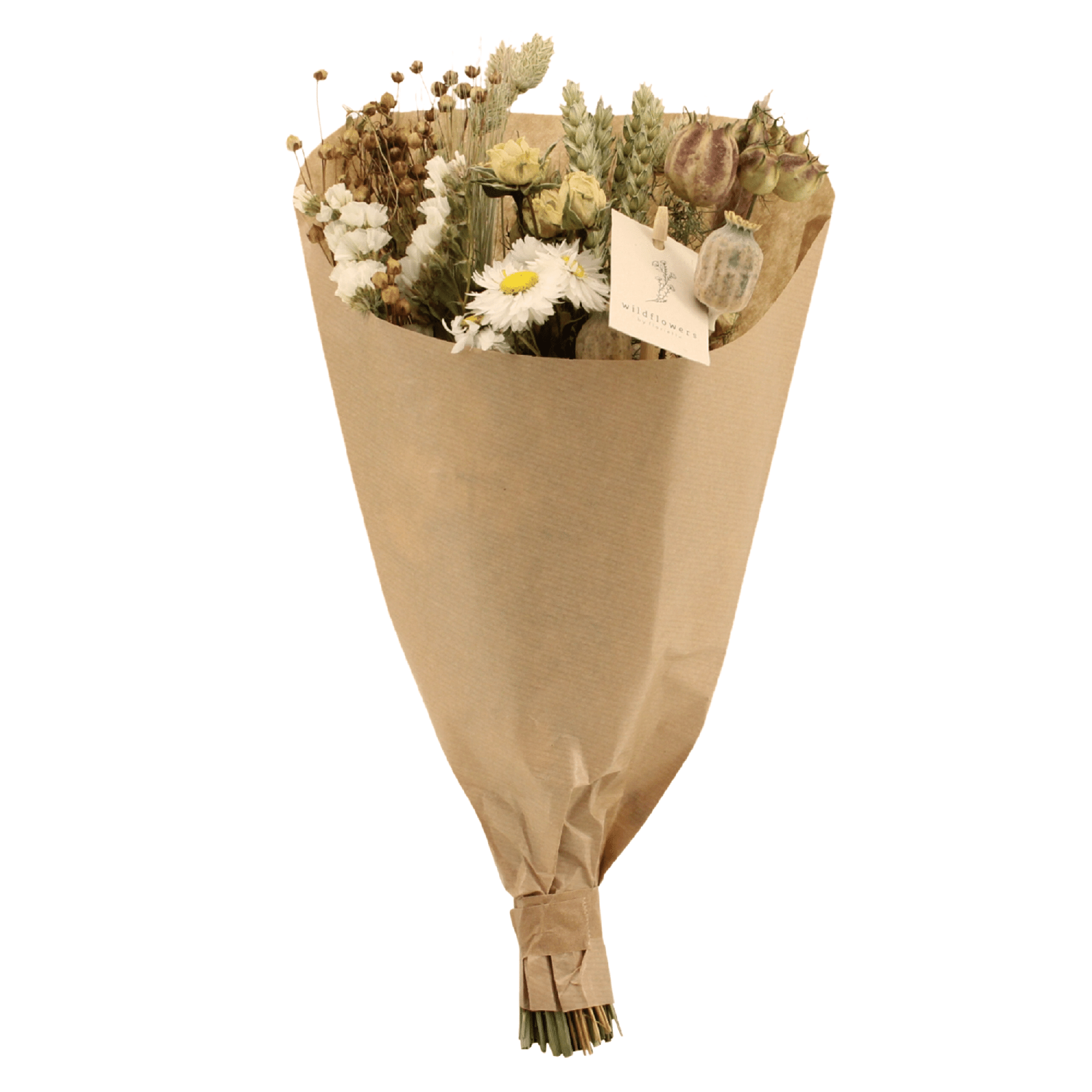 Droogbloemen Plukboeket - Naturel